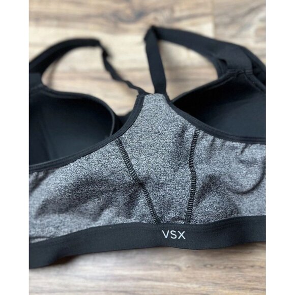 Victoria’s Secret X Sport Sports Bra Size 36D Racerback Front Zip Women’s - Picture 4 of 9
